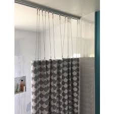 Shower Curtain Track Using 88001 Track And 7185 Drop Chains Amy B Carlsbad Ca Shower Curtain Track Curtains Curtain Track