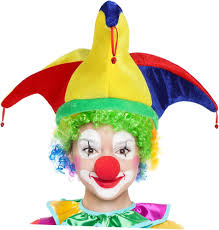 EXCEART 4 Pcs Triangle Clown Hat Clown Hat with Bell Dunce Hat Cosplay  Jester Hat Clown Caps Funny Party Hats Festival Clown Hat Party Costume Hat  Parade Hat Aldult Cloth Accessories Child :