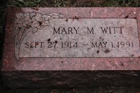 Mary Margaret McCafferty Witt (1914-1991)