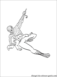 Uomo Ragno Disegni Da Colorare Gratis Con Disegni Di Spiderman Salva
