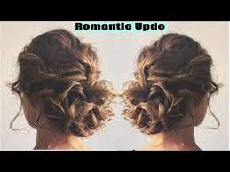 Romantic Updo Hairstyle Hairstyles For Long Medium Hair Youtube Romantic Updo Hairstyles Hair Updos Tutorials Easy Updos For Medium Hair