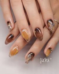 新作デザインより 素敵なお出かけ 行ってらっしゃい nail design cute nails nails minimalist nails