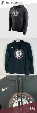 Nike brooklyn nets gear is at www.lids.com. Men S Brooklyn Nets City Hoodie Size Large Hoodies Sweatshirt Shirt Clothes Design