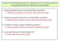 Ppt Mi Tiempo Libre Powerpoint Presentation Free Download Id 6344087