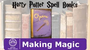 As any harry potter fan knows, the books are packed with a multitude of characters and. Making Magic Harry Potter Spell Books Youtube