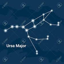 Greater bear) has been seen as a bear, a wagon, or a ladle. The Constellation Ursa Major The Great Bear Vector Royalty Free Cliparts Vectors And Stock Illustration Image 107916313