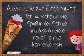 In deutschland gibt es einen einzigartigen brauch zur einschulung: Spruche Und Wunsche Zur Einschlung