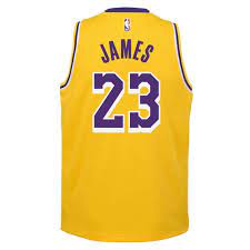 Before you head to the next los angeles lakers game, grab this incredible jersey so. Nike Los Angeles Lakers Lebron James Icon 2020 21 Kids Swingman Jersey Yellow L Rebel Sport