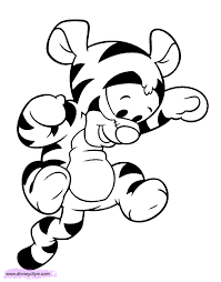 Download Baby Winnie The Pooh And Tigger Coloring Pages Novocom Top