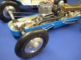 Dooling F Car Mint Vintage Ignition Gas Powered Tether Car Model Gas Car Tether Car Car Model Car