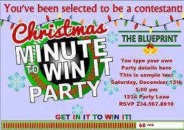 Christmas Minute To Win It Party Supplies And Ideas Minute To Win It Minute To Win It Games Christmas It Party