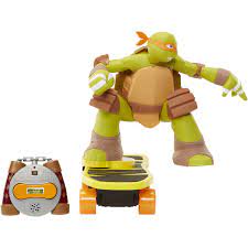 Using remote to charge directly.very convenient. Teenage Mutant Ninja Turtles Remote Control Skateboarding Mikey Walmart Exclusive Walmart Com Walmart Com