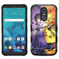 Lg Stylo 4 Case Lg Q Stylus Case Lg Stylus 4 Case Hard Rubber Dual Layer Hybrid Heavy Duty Rugged Armor Cover Case Naruto Case Hard Rubber Case Cover
