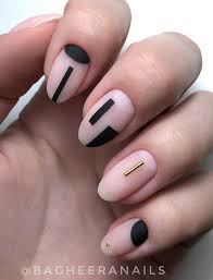 Geometric nails are never go out of fashion, they can suit for all types of occasions. 40 Geometric Nail Art Ideas Cuded