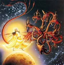 The Great Red Dragon And The Woman Clothed In Sun Analysis Christmas As Spiritual Warfare Revelation 12 Christian Art Art