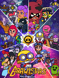 Crow throws a triple threat of daggers. I Drew A Brawlstars Themed Avengers Poster Brawlstars