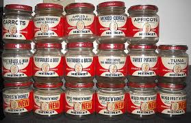 Vintage 1960 S Heinz Baby Food Jars Baby Food Recipes Heinz Baby Food Baby Food Jars