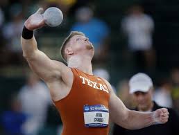 He competes in discus throw and shot put. Crouser Wins Shot Put At Ncaa Outdoor Championships Horns Illustrated