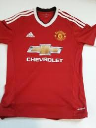 Club jersey, football jersey, jersey, manchester united fc. Adidas Newton Heath Manchester United Fc Jersey Men S M Climacool Chevrolet Ebay