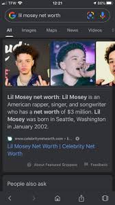Lil mosey's source of wealth comes from being a rapper. Another Mil Lilmosey