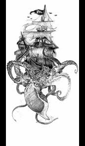 анджей сапковский бестиарий создания света мрака полумрака и тьмы Idea By Prent On R Kraken Tattoo Ship Tattoo Pirate Tattoo
