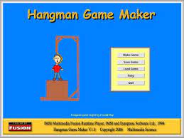Use mouse to select letters. Hangman Game Maker And Player Software The Hangman Game Maker And Player Software Allows Teachers Or Parents Teacher Tools Parenting Books Toddler Hangman Game