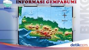 Check the latest earthquake information, earthquake felt bmkg uptodate. Gempa Magnitudo 4 Guncang Kabupaten Bandung