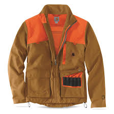 Carhartt Mens Upland Field Jacket 690333 Blaze Orange