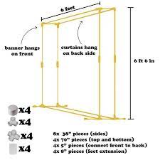 Asap Need Pvc Backdrop Backdrop Frame Diy Wedding Backdrop In 2021 Diy Wedding Backdrop Backdrop Frame Pvc Backdrop
