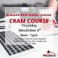 ‼️FREE REAL ESTATE EXAM CRAM COURSE‼️ event in Daphne, AL