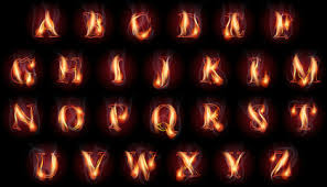 Stock images fire alphabets in flame, small letter v rm or rf license. Fototapete Fire Flame Font Fototapeten Wallsheaven Andriy Dykun