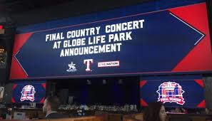 Jason Aldean Closing Country Concert At Globe Life Park
