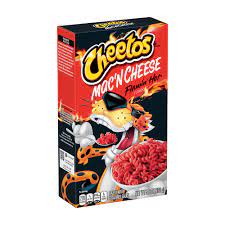 The tagline on this recipe's page is if you haven't made mac and cheese with flamin' hot cheetos yet, you're doing it wrong, and we couldn't agree more! Cheetos Mac N Cheese Flamin Hot Cheetos