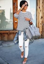 Black And White Striped Top With Jeans A Smart Trick For Making Sure Your Outfits Are Always Amazing Fashion City Break Outfit Summer Fashion