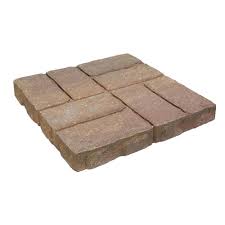 Valestone Hardscapes Weathered Brick 16 In X 16 In Tan Charcoal Concrete Step Stone 12052272 The Home Depot Step Stones Concrete Steps Patio Stones