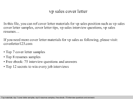 Use this example as an inspiration to create your mention how your career goals align with the company's goals. Vp Sales Cover Letter