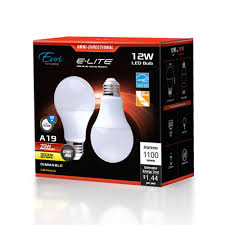 Euri Lighting E Lite Line Twin Pack Led Light Bulbs Eurilighting Led Lightbulb
