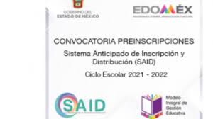Si realizaste la planeación puedes comenzar tu preinscripción haciendo click en el siguiente botón: Convocatoria Preinscripciones Said Edomex 2021 Pdf Un1on Edomex