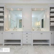 Double Sink Vanity With Side Towers