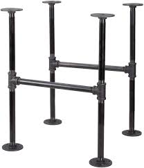 Coffee tables best coffee table legs home depot high definition, source: Amazon Com Industrial Pipe Decor Table Leg Set Rustic End Table Side Table Base Kit Dark Grey Black Steel Metal Pipes Vintage Furniture Decorations Diy Coffee Table Legs Mid Century Modern Double Decker Style