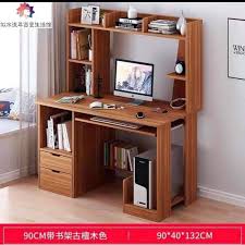 Save computer cabinet to get email alerts and updates on your ebay feed.+ home computer desk table bookshelf office coffee study work storage cabinet diy. Office Computer Desk Table With Cabinet 90x40 Shopee Philippines