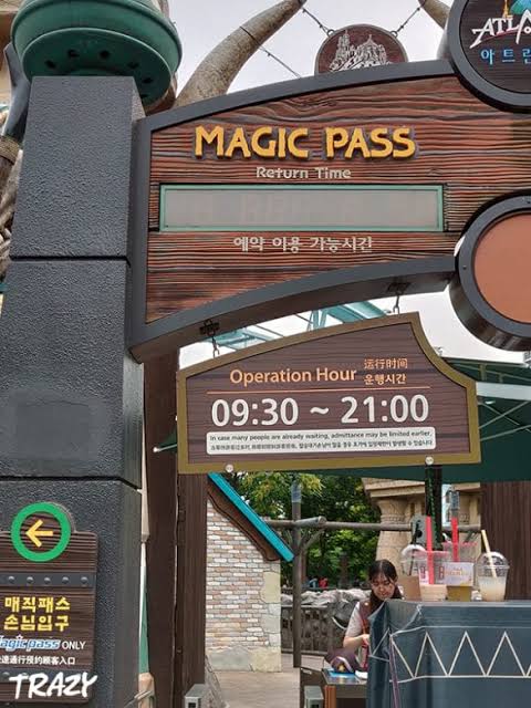 Passpod, Lotte World. Korea