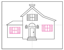 How to draw a beautiful house in pen and ink online art lessons. How To Draw A Country House Art Projects For Kids