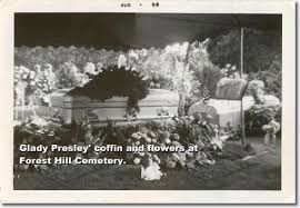 24, 1977, as news people were permitted inside the grounds at graceland in memphis, tenn., for the first time since elvis' funeral. Relatives Gladys Love Smith Our Daily Elvis