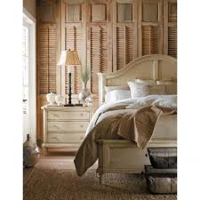 Get up to 70% off now! Stanley Furniture European Cottage Portfolio Panel Bedroom Set In Vintage White