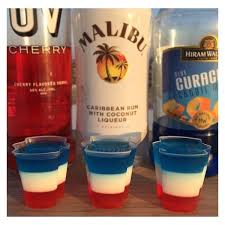 4th Of July All American Jello Shots Food July 4th Jello Shots Fourth Of July Food