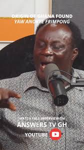 A deep history about how Ghana was born and populated,  https://youtu.be/lnHxJ1xhQh4?si=Z546b77Pu-NYlPZA