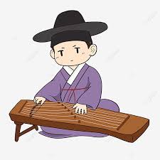 National museum of korea,special joint exhibition of the national museum of korea and national gugak center, 'korean traditional musical instruments and . Serious Playing Korean Musical Instruments Korea Musical Instrument Character Png Transparent Clipart Image And Psd File For Free Download