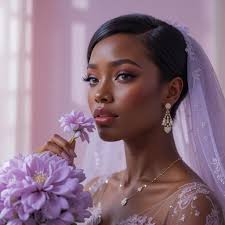 Nubian princess in grand ballroom with prince kneeling