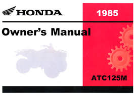 First edition, january 2004 all rights reserved. Honda Atc125m Owner S Manual Pdf Download Manualslib